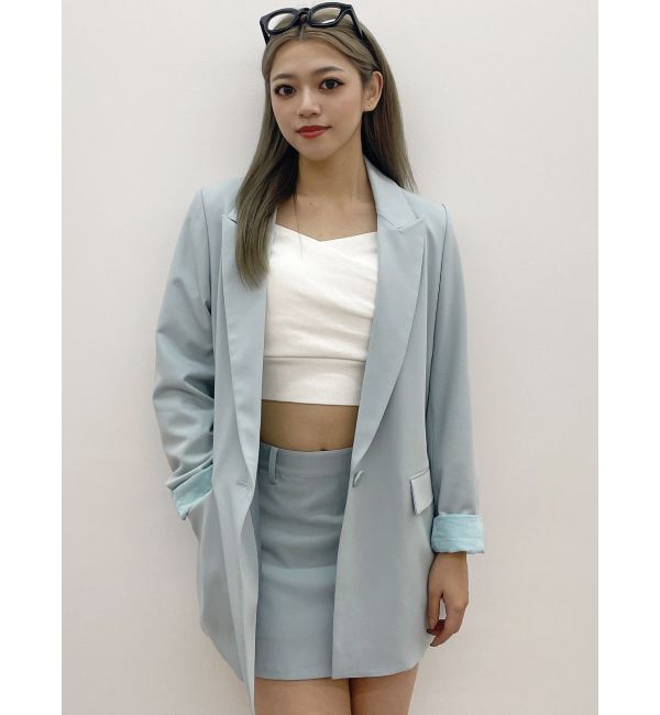 GYDA「LININGラインストーンLOOSEジャケット【SETUP着用可】」|その他|