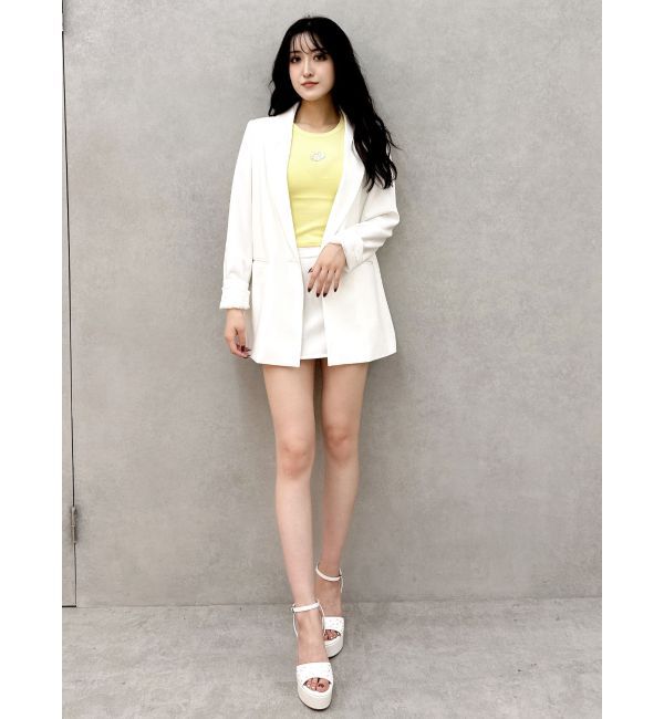 GYDA「LININGラインストーンLOOSEジャケット【SETUP着用可】」|その他|