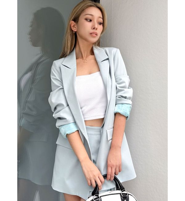 GYDA「LININGラインストーンLOOSEジャケット【SETUP着用可】」|その他|