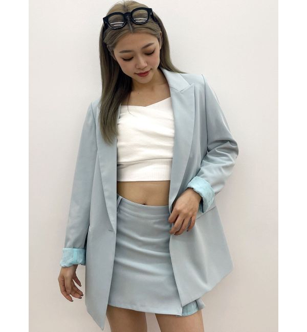 GYDA「LININGラインストーンLOOSEジャケット【SETUP着用可】」|その他|