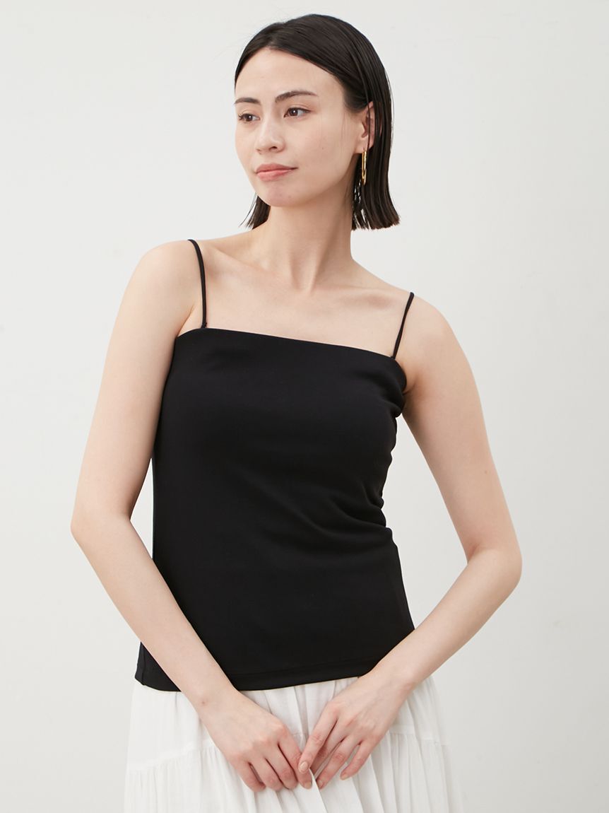 Mila Owen「ストラップ付カップインチューブトップ」|ベスト・ジレ|