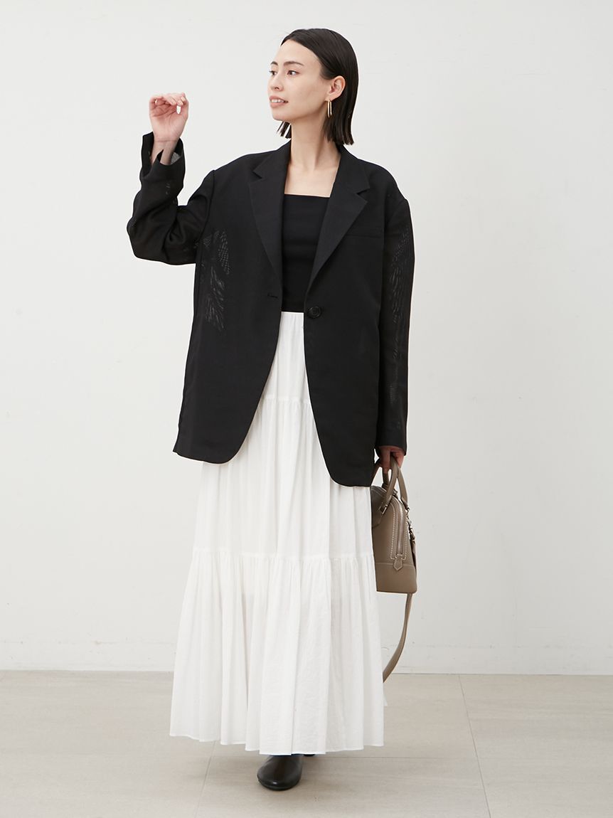 Mila Owen「ストラップ付カップインチューブトップ」|ベスト・ジレ|