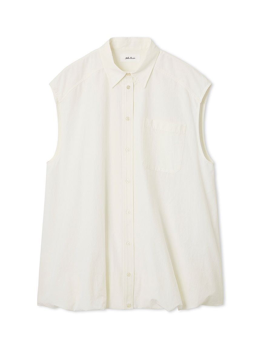 Mila Owen「バルーンヘムノースリシャツ」|シャツ・ブラウス|