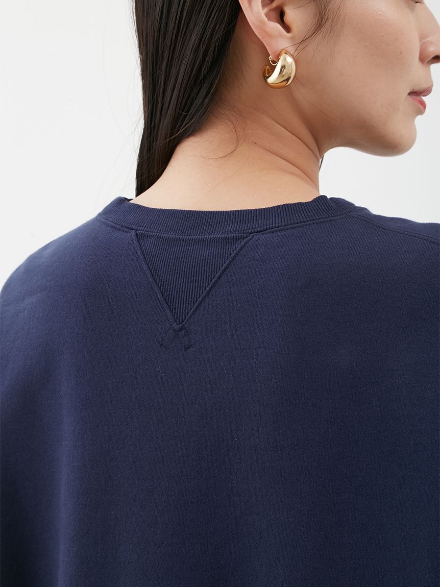 Mila Owen「【セットアップ対応】半袖コットンスウェットプルオーバー」|スウェット・ジャージ|