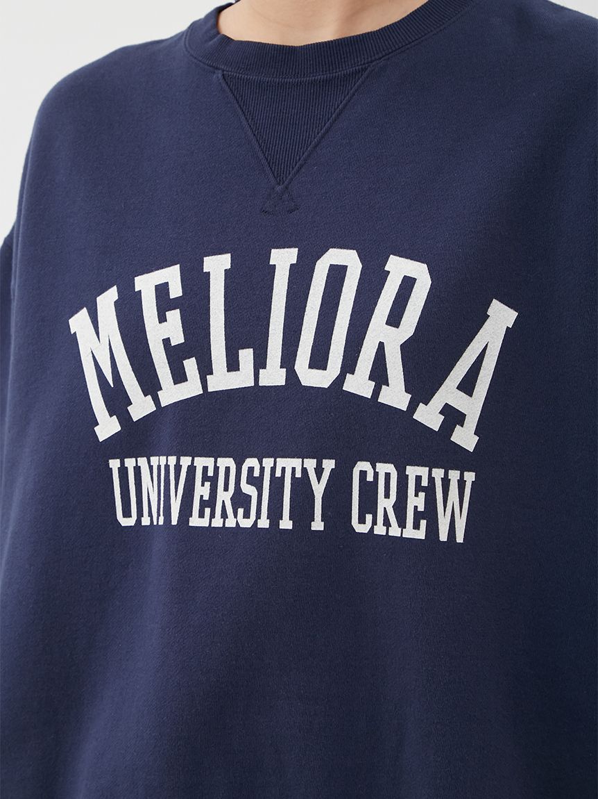 Mila Owen「【セットアップ対応】半袖コットンスウェットプルオーバー」|スウェット・ジャージ|