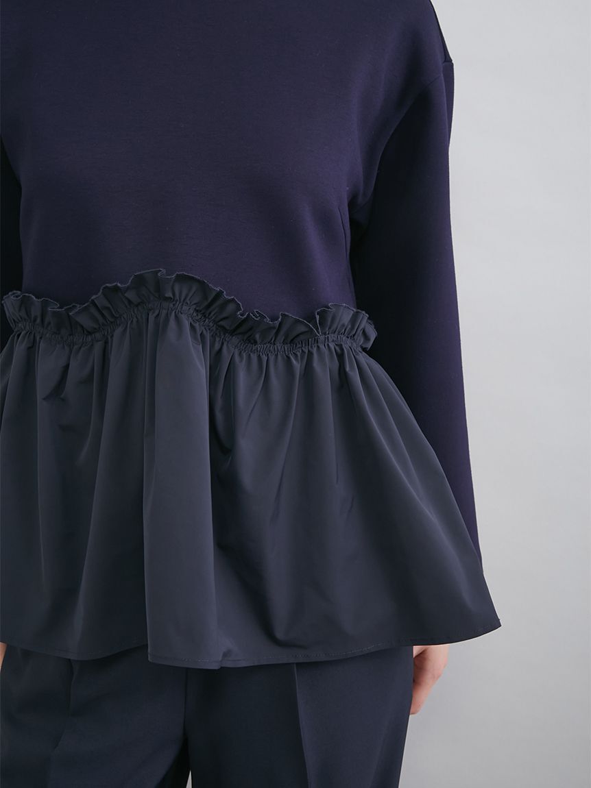 Mila Owen「ペプラムブラウス&times;ワンタックパンツ　ＳＥＴＵＰ」|ワンピース|