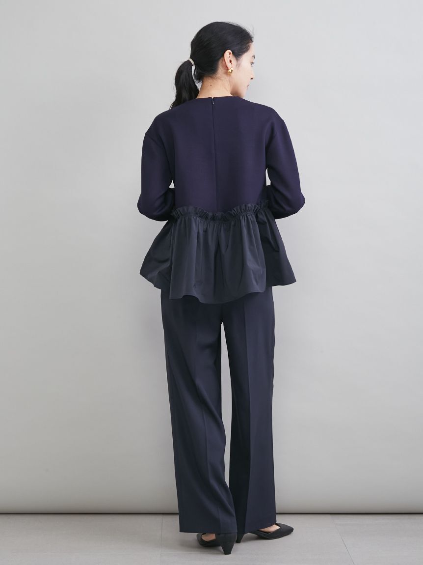 Mila Owen「ペプラムブラウス&times;ワンタックパンツ　ＳＥＴＵＰ」|ワンピース|