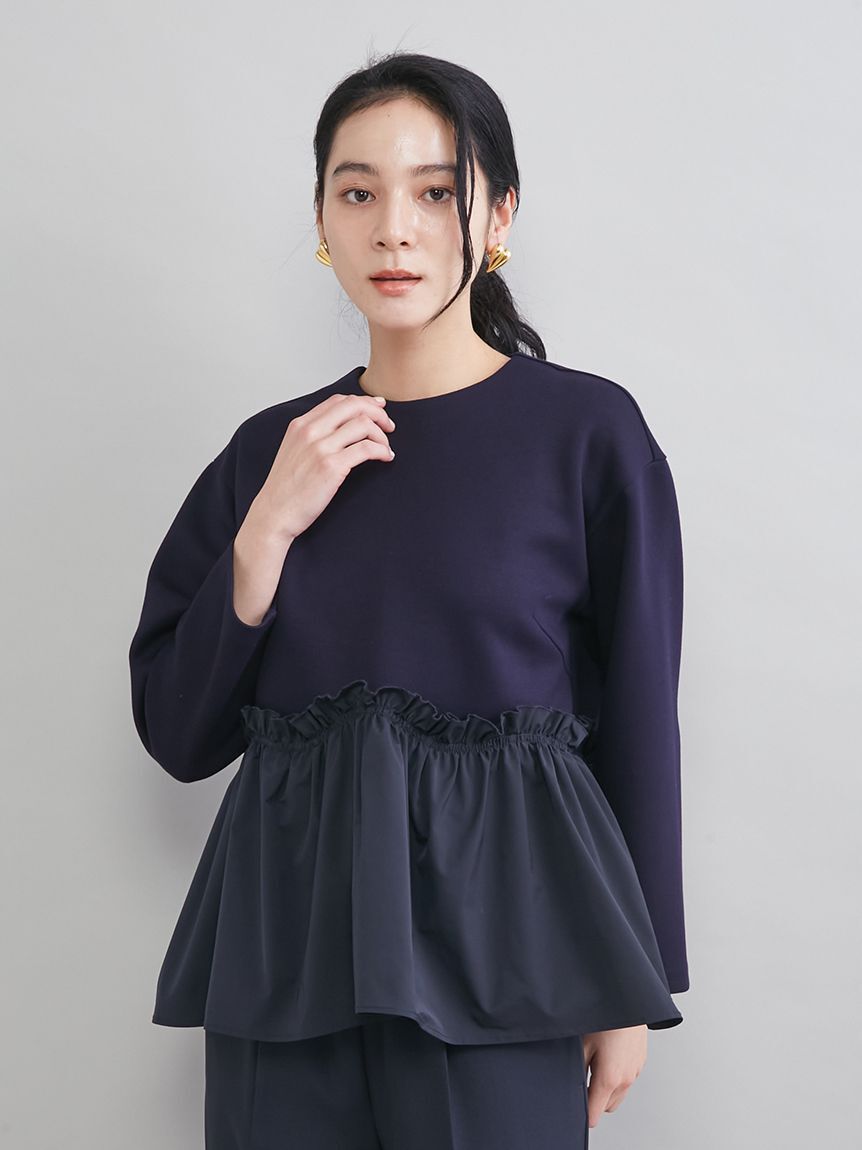 Mila Owen「ペプラムブラウス&times;ワンタックパンツ　ＳＥＴＵＰ」|ワンピース|