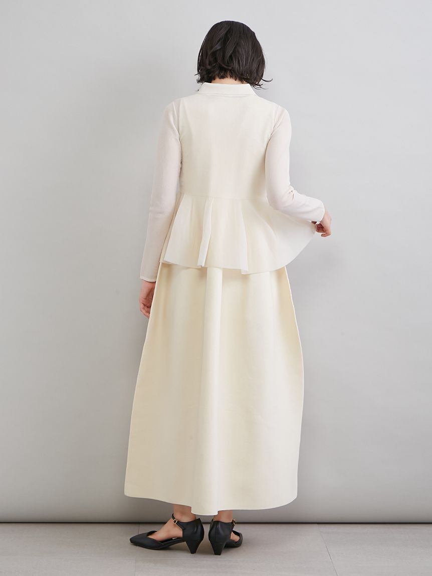 Mila Owen「アンサンブルノースリホールガーメントワンピース」|ワンピース|