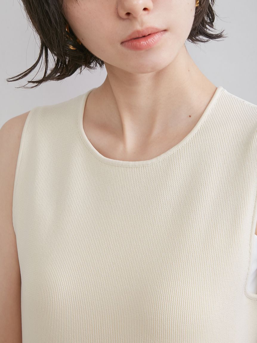 Mila Owen「アンサンブルノースリホールガーメントワンピース」|ワンピース|