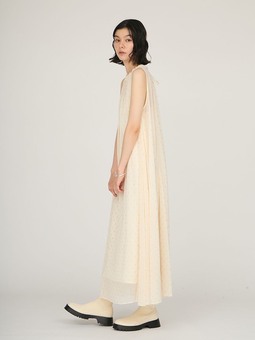 emmi atelier「ラメドットボリュームワンピース」|ワンピース|