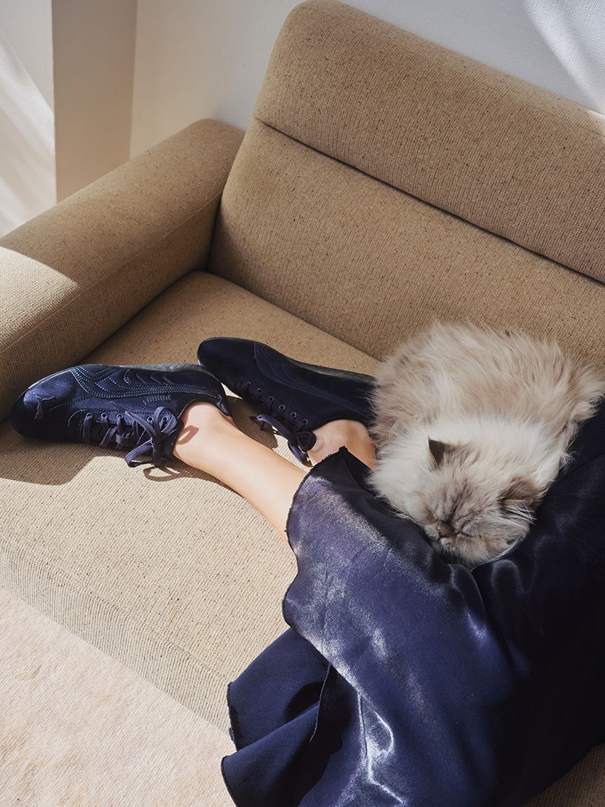 PUMA「【emmi&times;PUMA】Speed cat satin」|スニーカー|