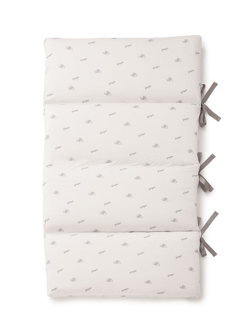 gelato pique Sleep「【ONLINE限定】【Sleep】モノグラム柄 ごろ寝クッション」|クッション・クッションカバー|