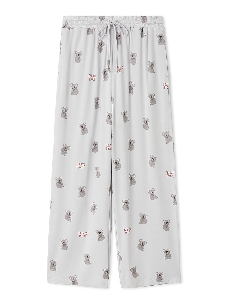 gelato pique「【接触冷感】コアラ柄ロングパンツ」|ルームウェア|