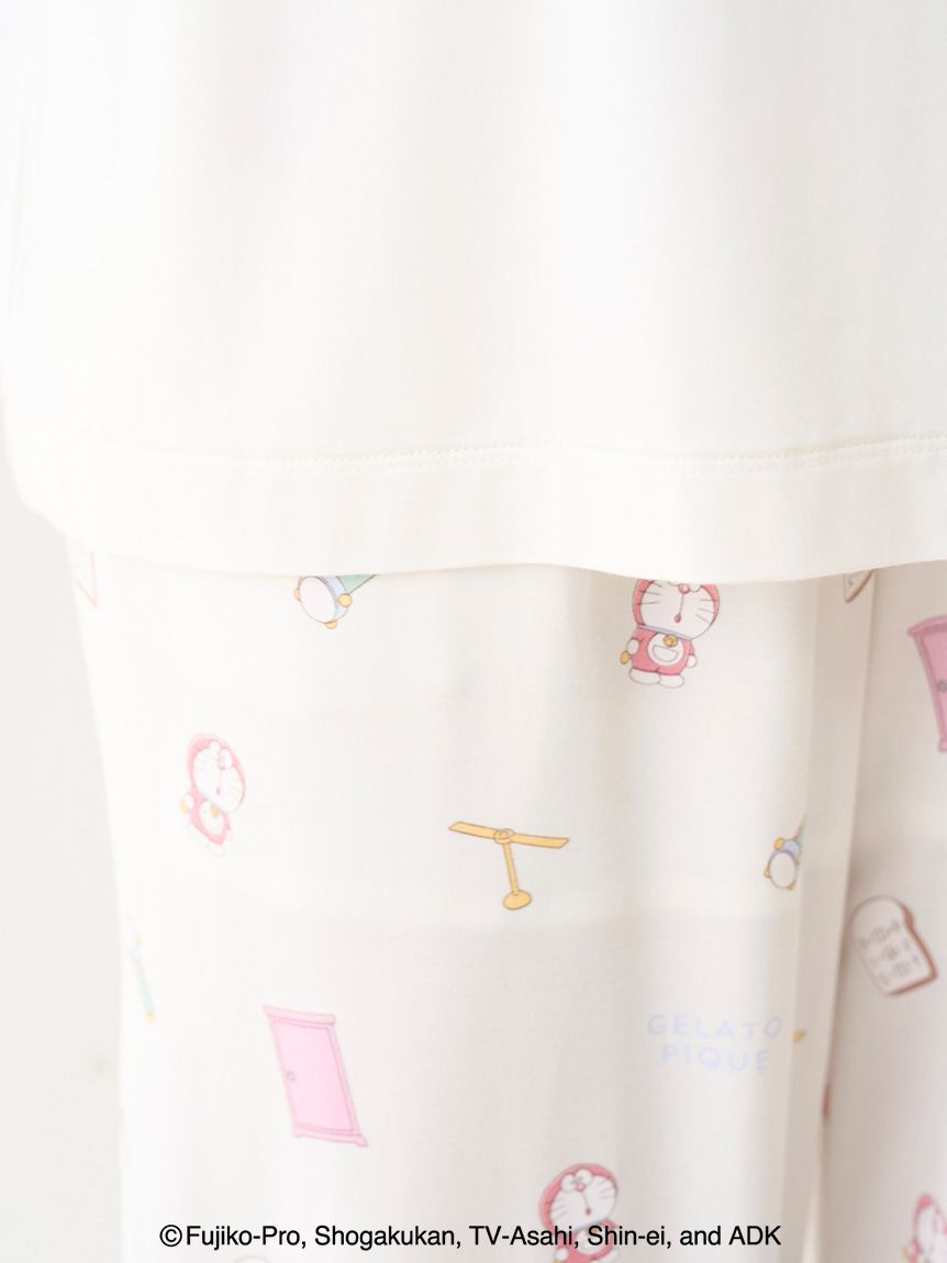 gelato pique「【ドラえもん】【レディース】ワンポイントTシャツ」|ルームウェア|