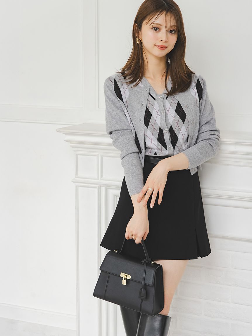 SNIDEL「ベルト付きボックスミニスカショ」|その他|