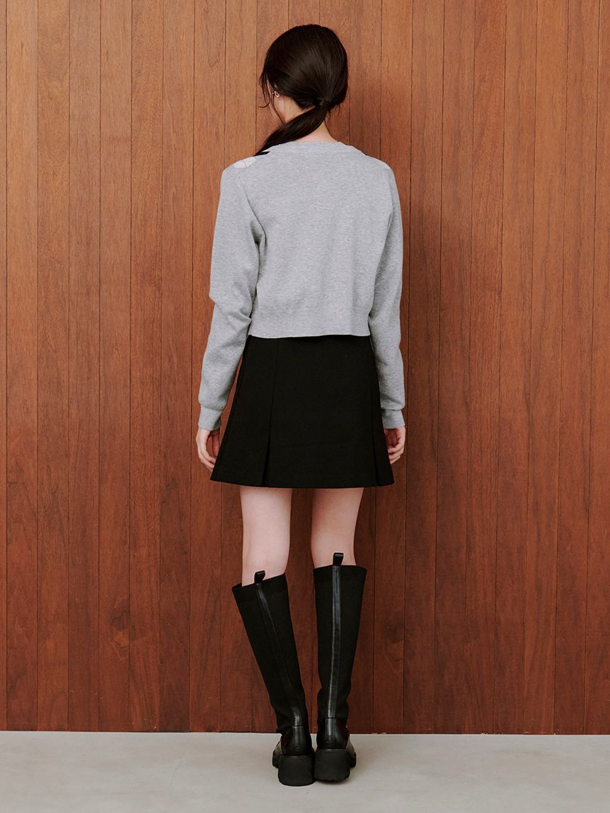 SNIDEL「ベルト付きボックスミニスカショ」|その他|