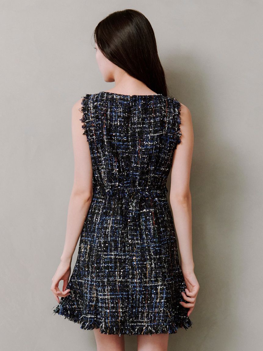SNIDEL「ツイードミニワンピース」|ワンピース|