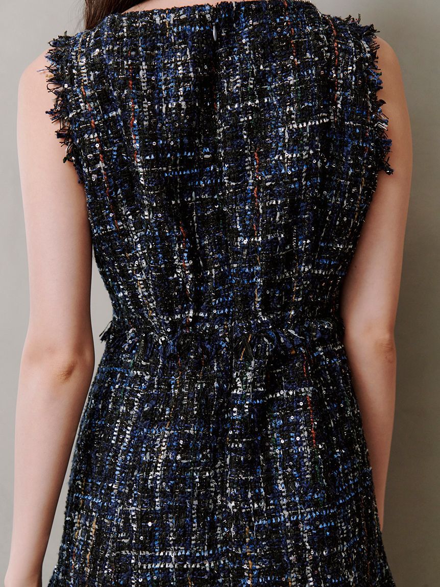 SNIDEL「ツイードミニワンピース」|ワンピース|