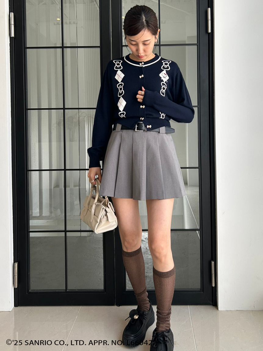 SNIDEL「【HELLO KITTY】アーガイルカーディガン」|カーディガン|