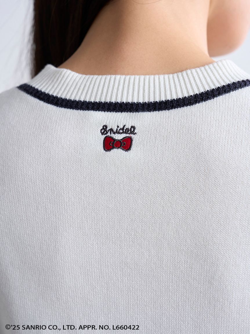 SNIDEL「【HELLO KITTY】アーガイルカーディガン」|カーディガン|