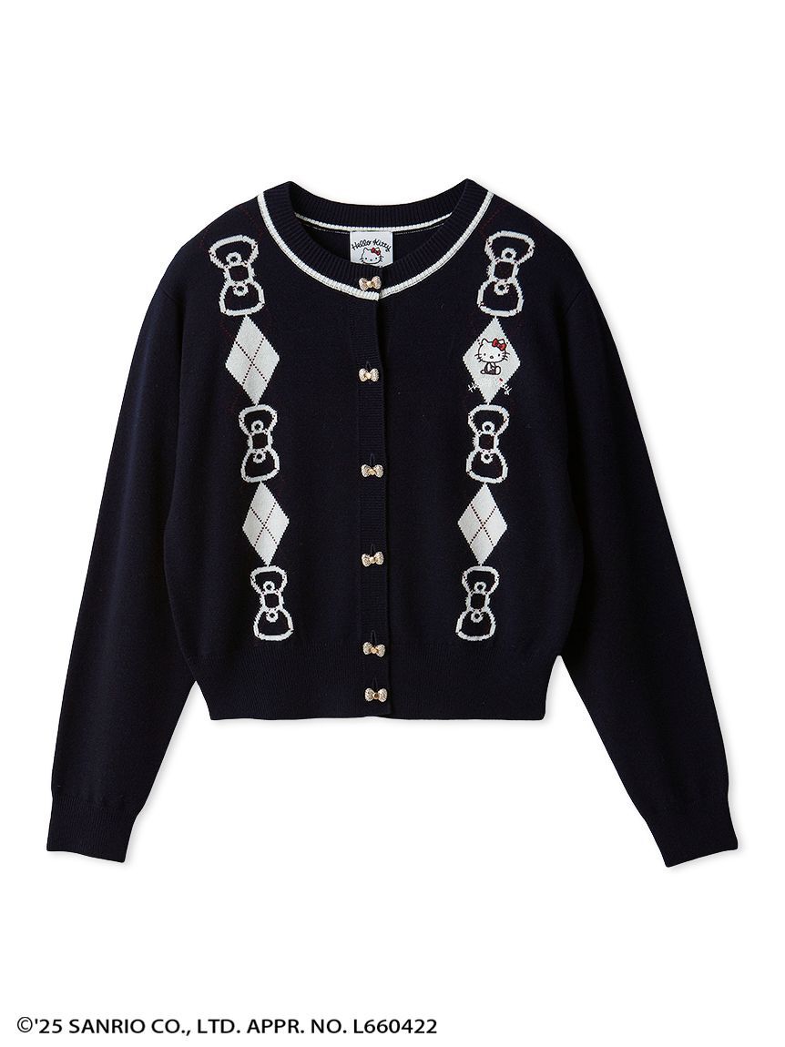 SNIDEL「【HELLO KITTY】アーガイルカーディガン」|カーディガン|