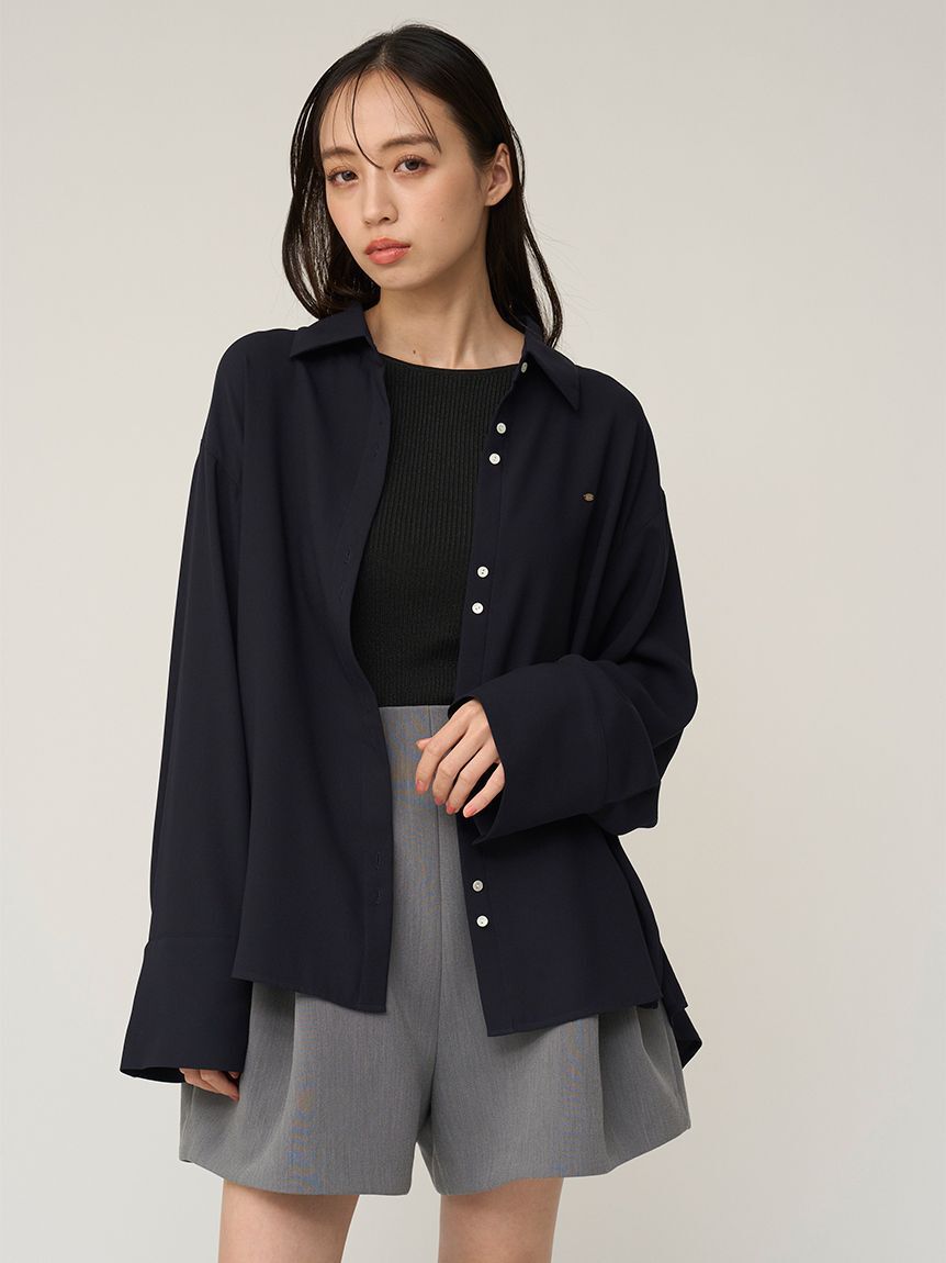 SNIDEL「Sustainableタックボリュームショートパンツ」|その他|GRY