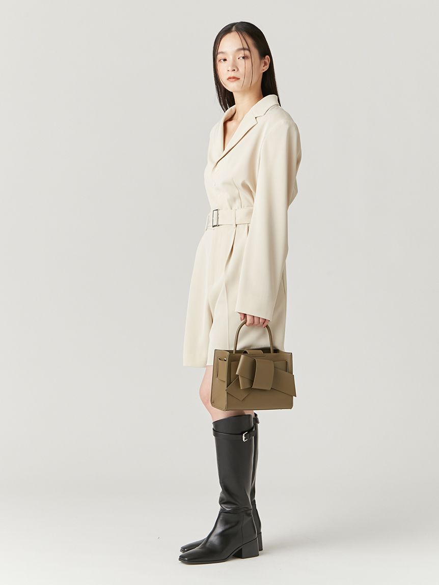 FRAY I.D「【ルエル】リボンミドルバッグ【WEB限定カラーあり】」|ハンドバッグ|