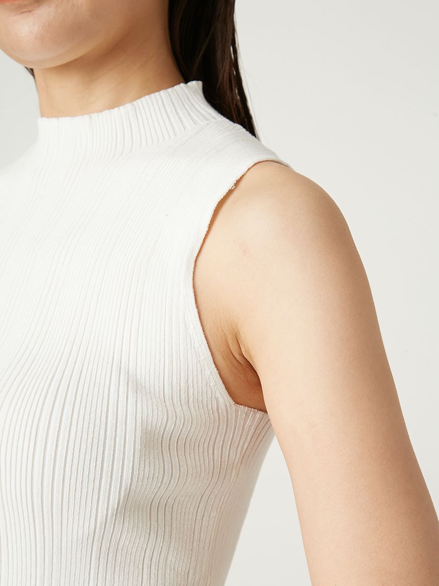 FRAY I.D「ドライタッチノースリーブニット／ウォッシャブル」|ニット・セーター|