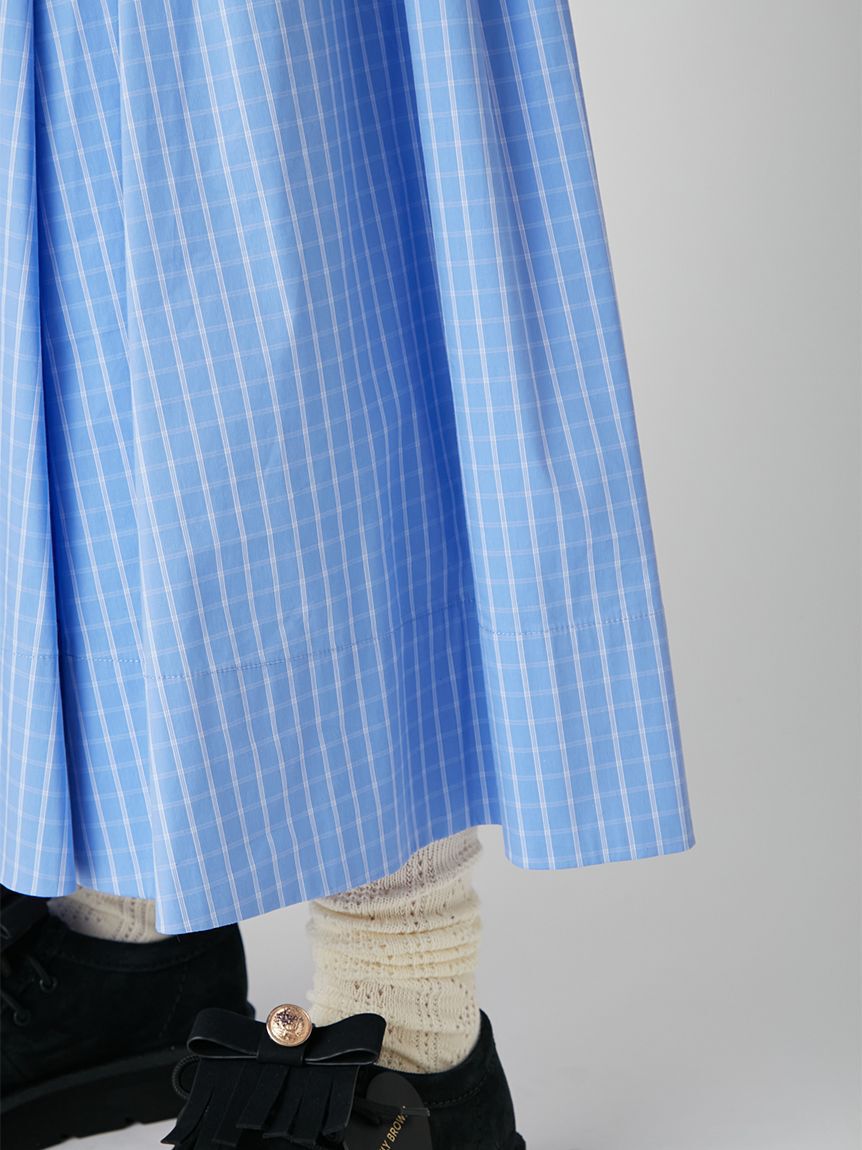 LILY BROWN「２wayボリュームシャツスカート」|スカート|