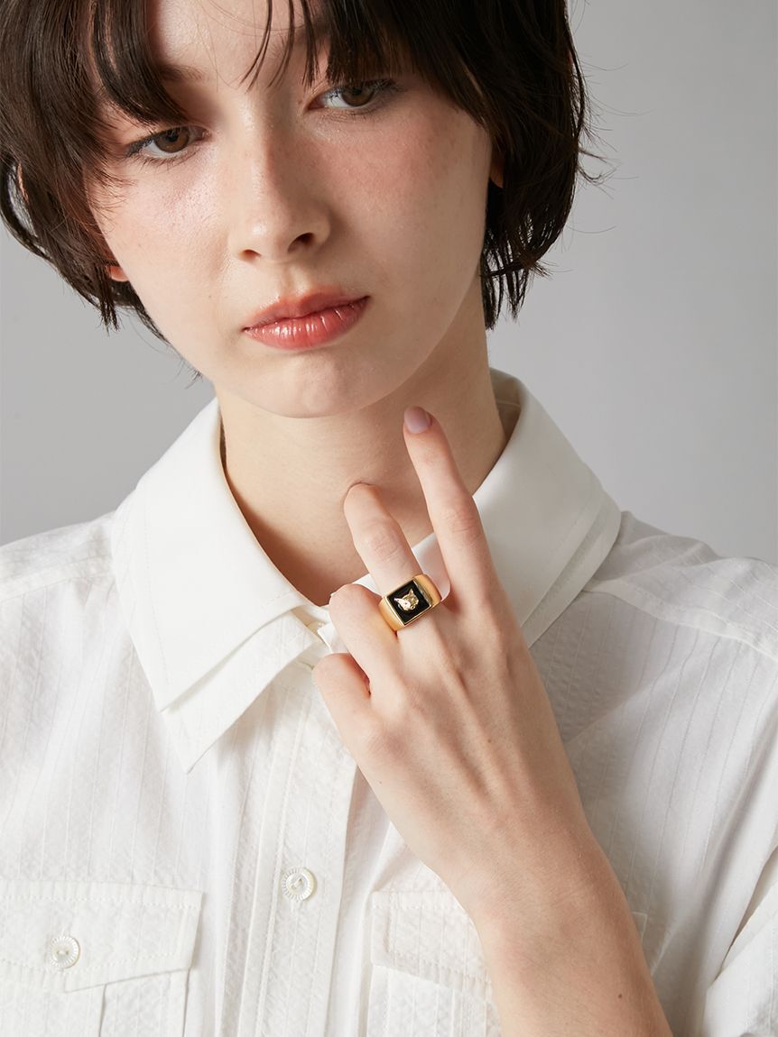 LILY BROWN「CATモチーフリング」|リング|