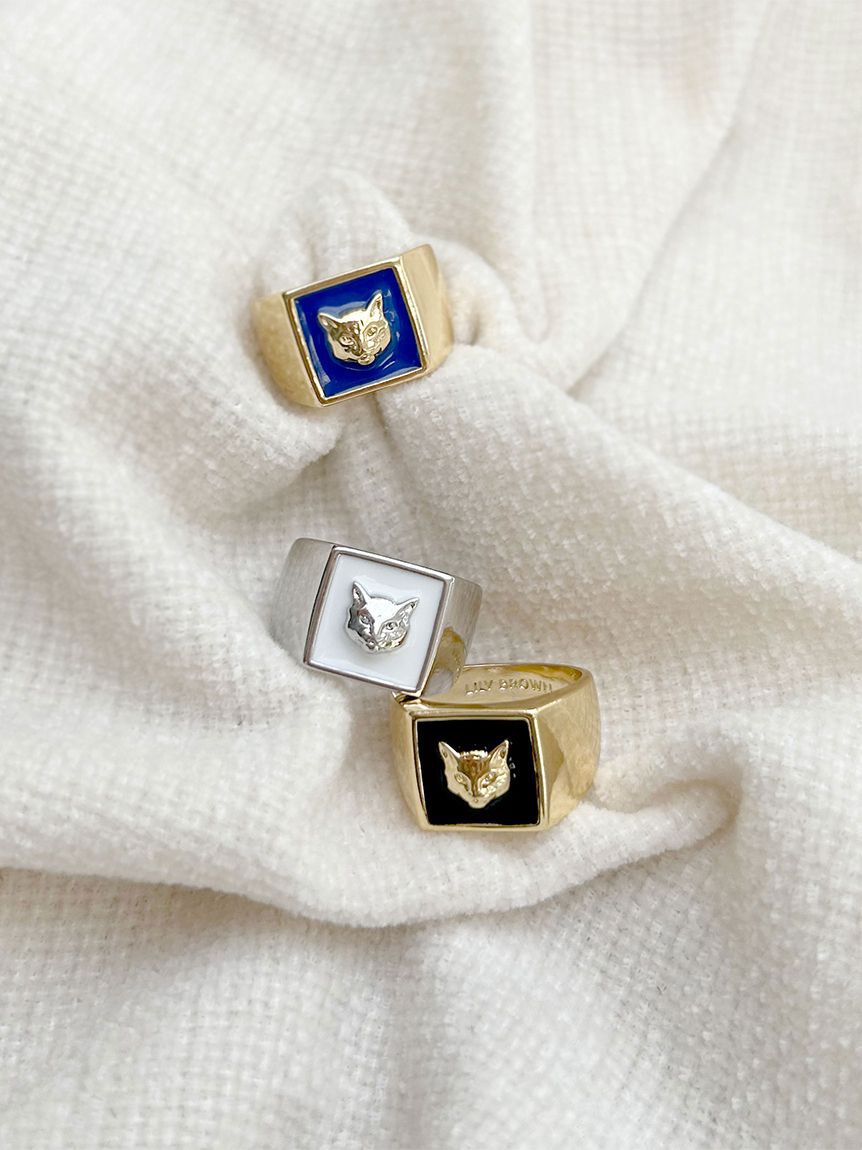 LILY BROWN「CATモチーフリング」|リング|