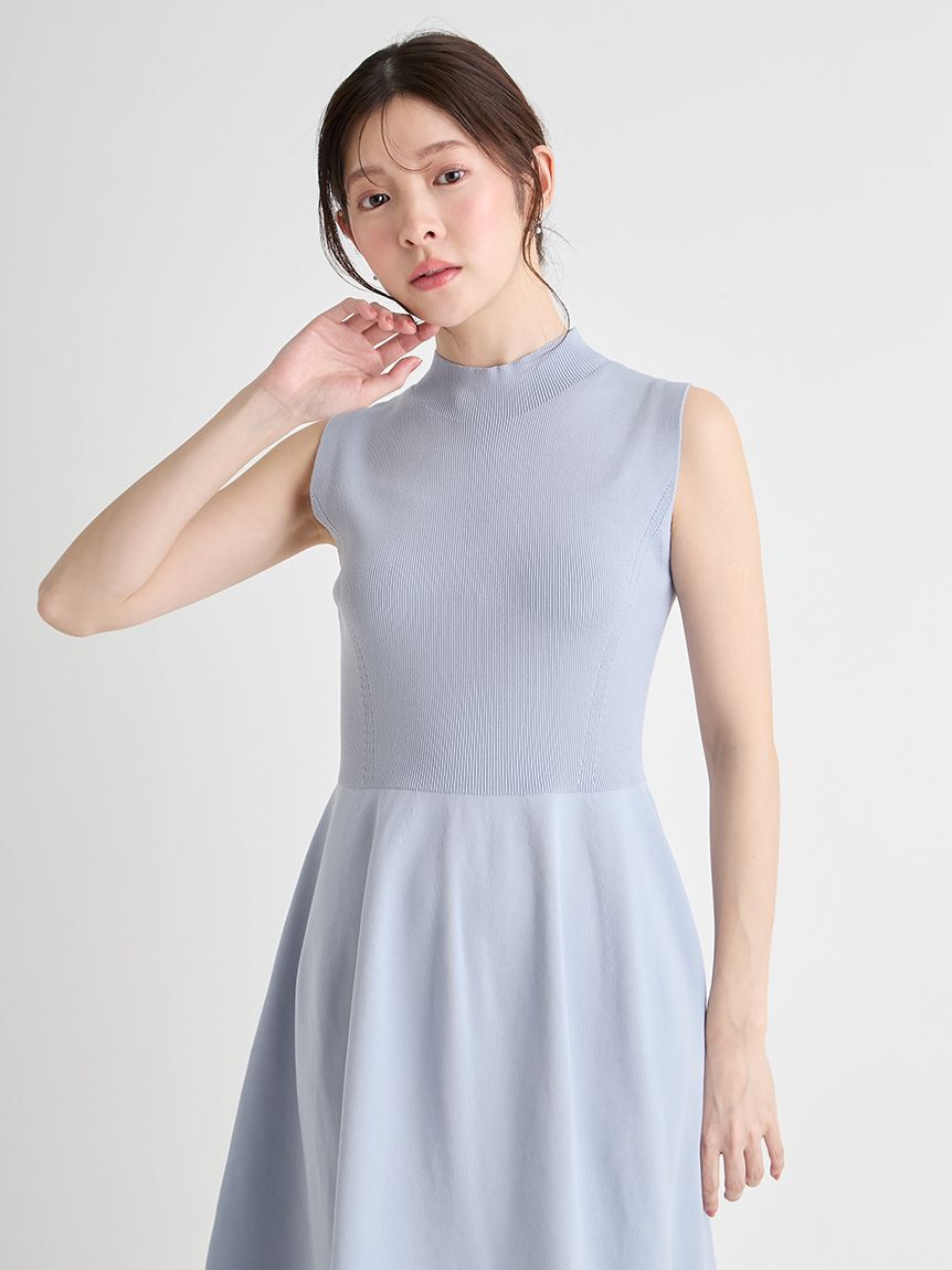 CELFORD「Premiumスプリングプレートパターンニットアップ」|ワンピース|