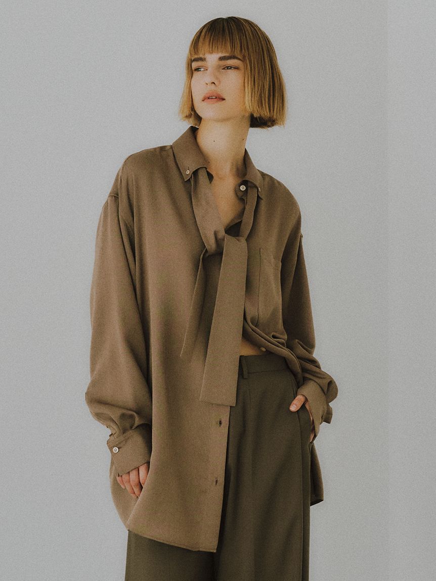 styling/「カシュクール2WAYシャツ」|シャツ・ブラウス|MOC