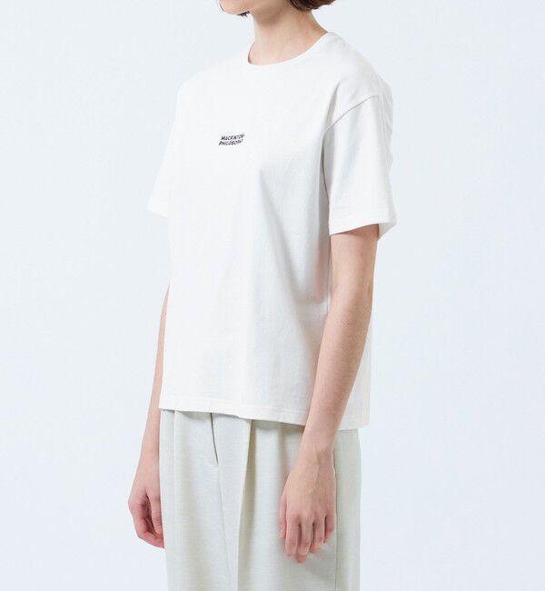 MACKINTOSH PHILOSOPHY「刺しゅうロゴTシャツ」|Tシャツ・カットソー|
