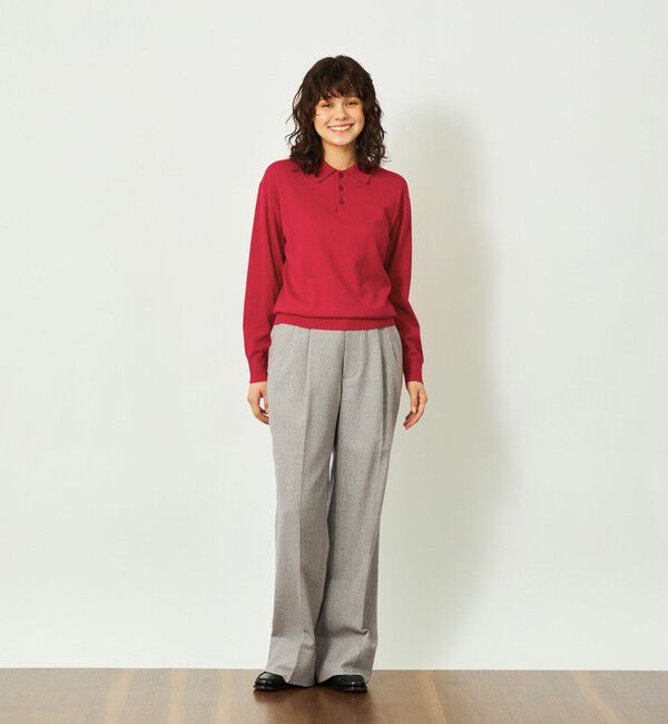 MACKINTOSH PHILOSOPHY「GREY LABEL コットンウールニットポロ」|ニット・セーター|
