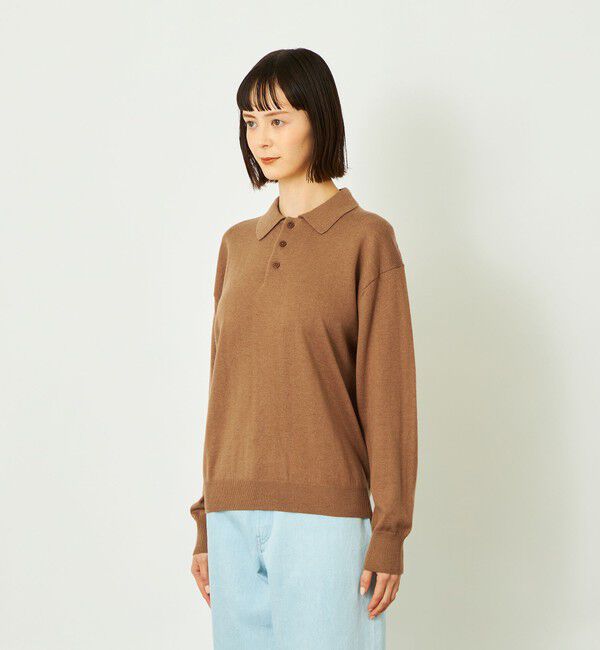 MACKINTOSH PHILOSOPHY「GREY LABEL コットンウールニットポロ」|ニット・セーター|
