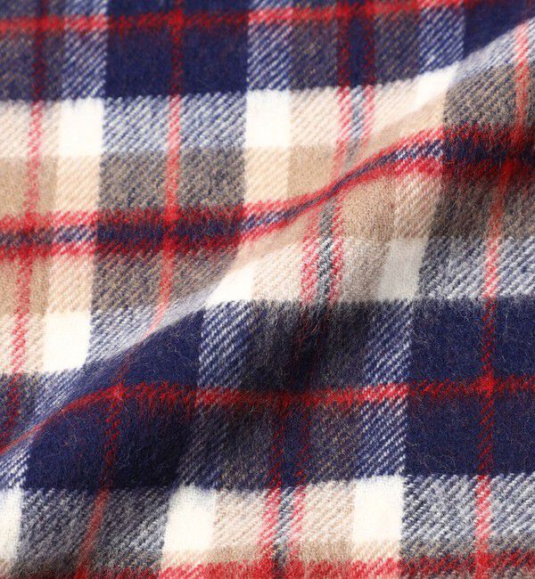 MACKINTOSH PHILOSOPHY「バッキンガムベア ウォッシャブルウールカシミヤ チェックマフラー」|マフラー|