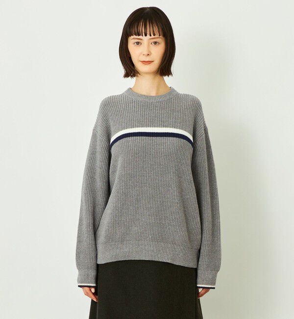 MACKINTOSH PHILOSOPHY「GREY LABEL ローゲージラインニット」|ニット・セーター|