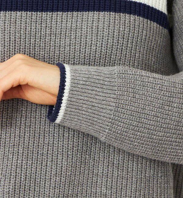 MACKINTOSH PHILOSOPHY「GREY LABEL ローゲージラインニット」|ニット・セーター|