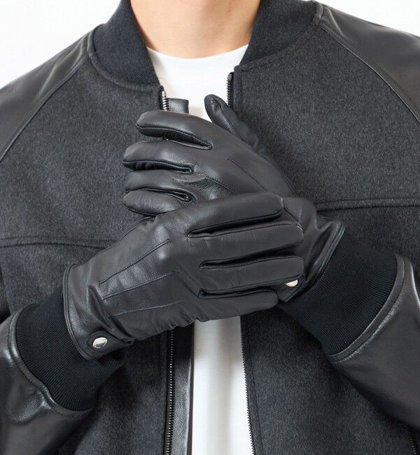 MACKINTOSH PHILOSOPHY「オールレザー　スマホグローブ」|手袋|