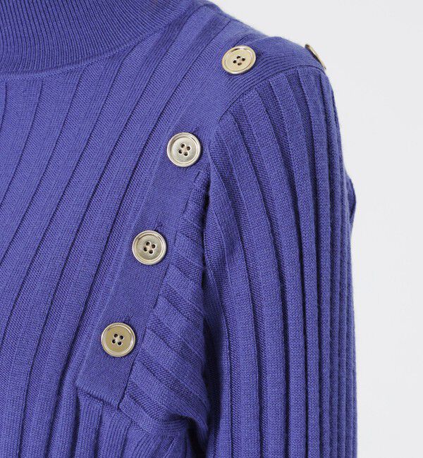  「ショルダーカットアウトプルオーバー」|ニット・セーター|