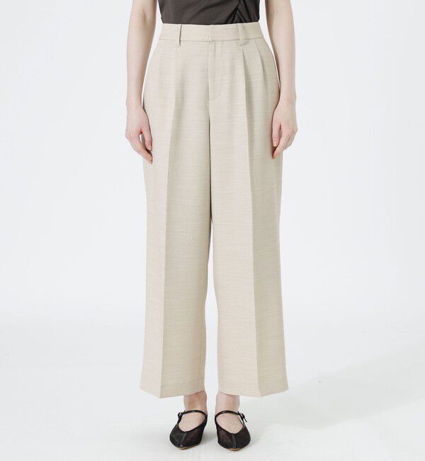  「ウォッシャブル2タックパンツ」|その他|