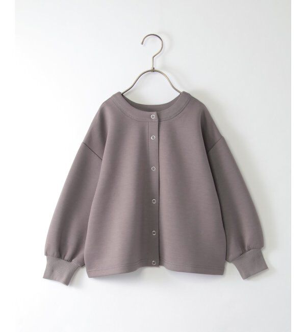 ikka kids「【親子おそろい】ダンボールドットボタンカーディガン（120~160cm）」|Tシャツ・カットソー|