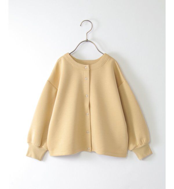 ikka kids「【親子おそろい】ダンボールドットボタンカーディガン（120~160cm）」|Tシャツ・カットソー|