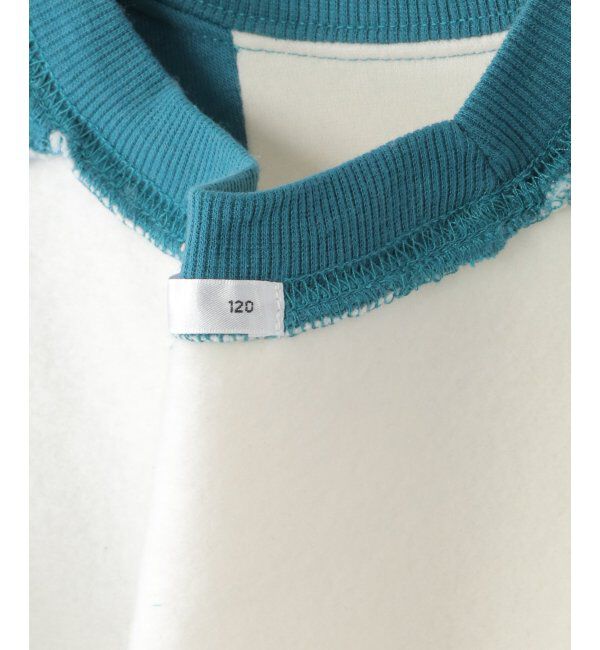 ikka kids「裏起毛縦切り替えトレーナー（120~160cm）」|Tシャツ・カットソー|