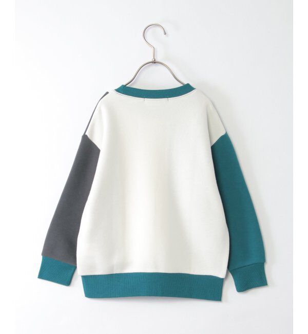 ikka kids「裏起毛縦切り替えトレーナー（120~160cm）」|Tシャツ・カットソー|