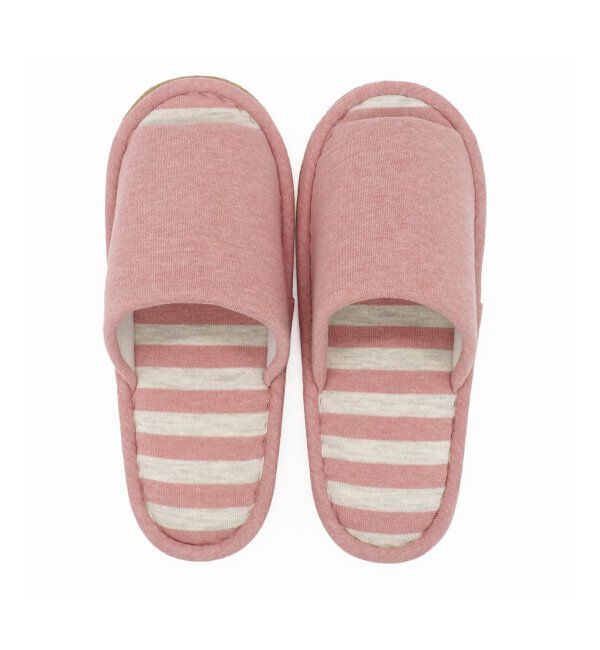 TOKYO DESIGN CHANNEL「ウォッシャブルボーダースリッパ」|ルームシューズ|