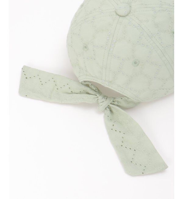 ikka kids「後ろリボン総レースキャップ」|その他|