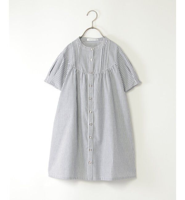 ikka kids「前開きシャツワンピース（120~160cm）」|スカート|